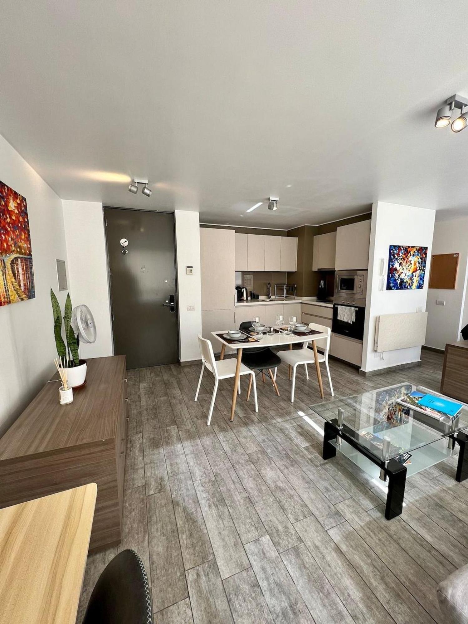 Apartamento Equipado Estudio En Dominicos Santiago